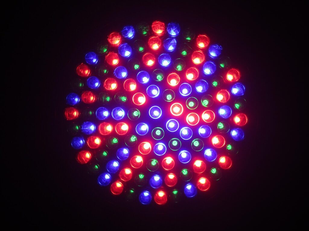 led, light, dj, blue, red, led, led, led, led, led